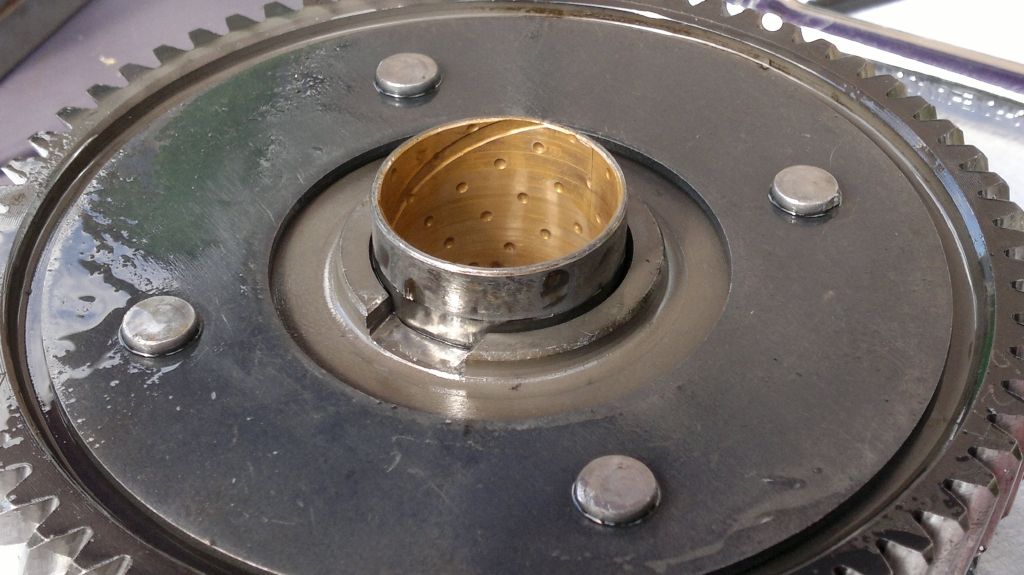 Clutch kick start gear broke!